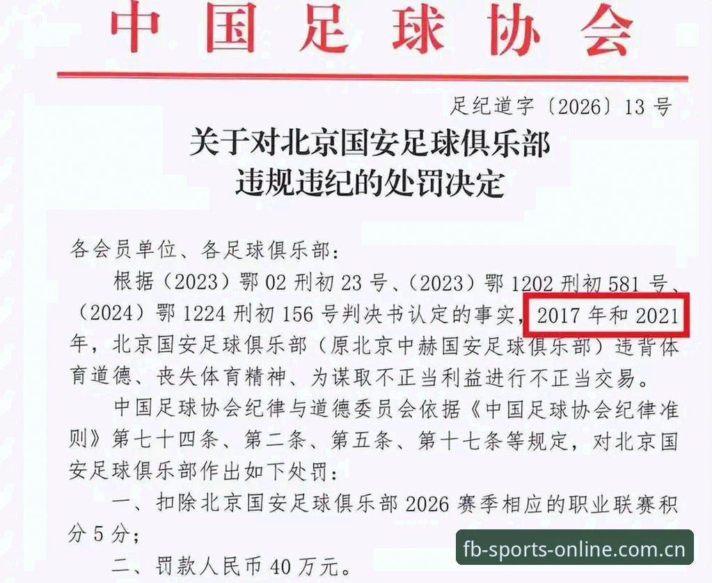 中国足协第三批禁足名单完整解读：如何在FB体育平台追踪赛事公平新趋势